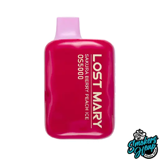 Sakura Berry Peach Ice – Lost Mary OS5000