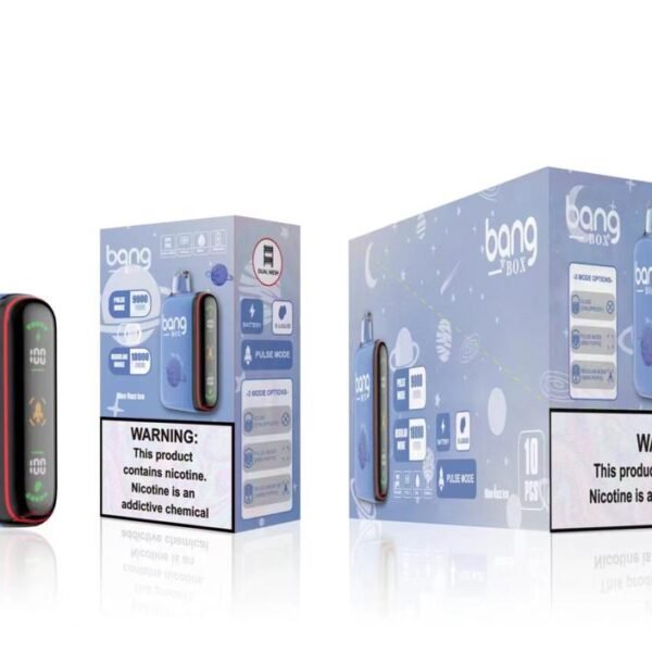 Buy Blue Razz Ice Bang Box 18000 Puffs - USA