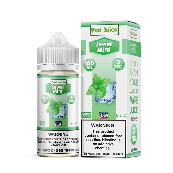 Jewel Mint - Pod Juice E Liquid 100ML