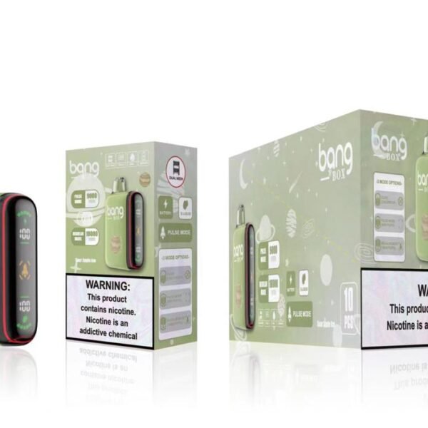 Sour Apple Ice Vape Bang Box 18000 Puffs | Smokers Heap