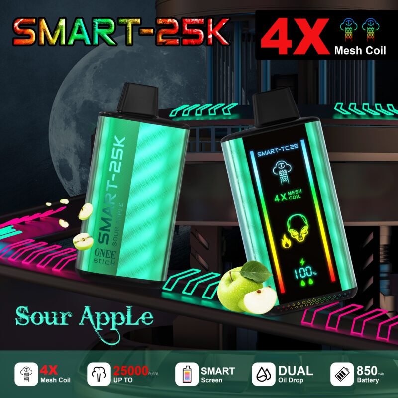 Sour Apple - Onee Stick Smart 25000 Puffs