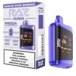 Buy Bangin Sour Berries Raz DC25000 Puffs - USA