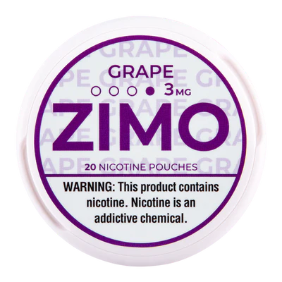 Zimo Grape Tobacco-Free Pouches | USA