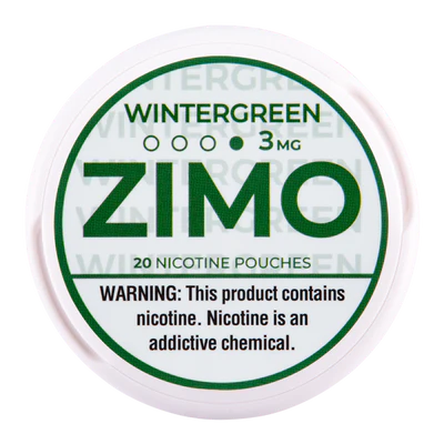 Zimo Wintergreen Tobacco-Free Pouches | USA