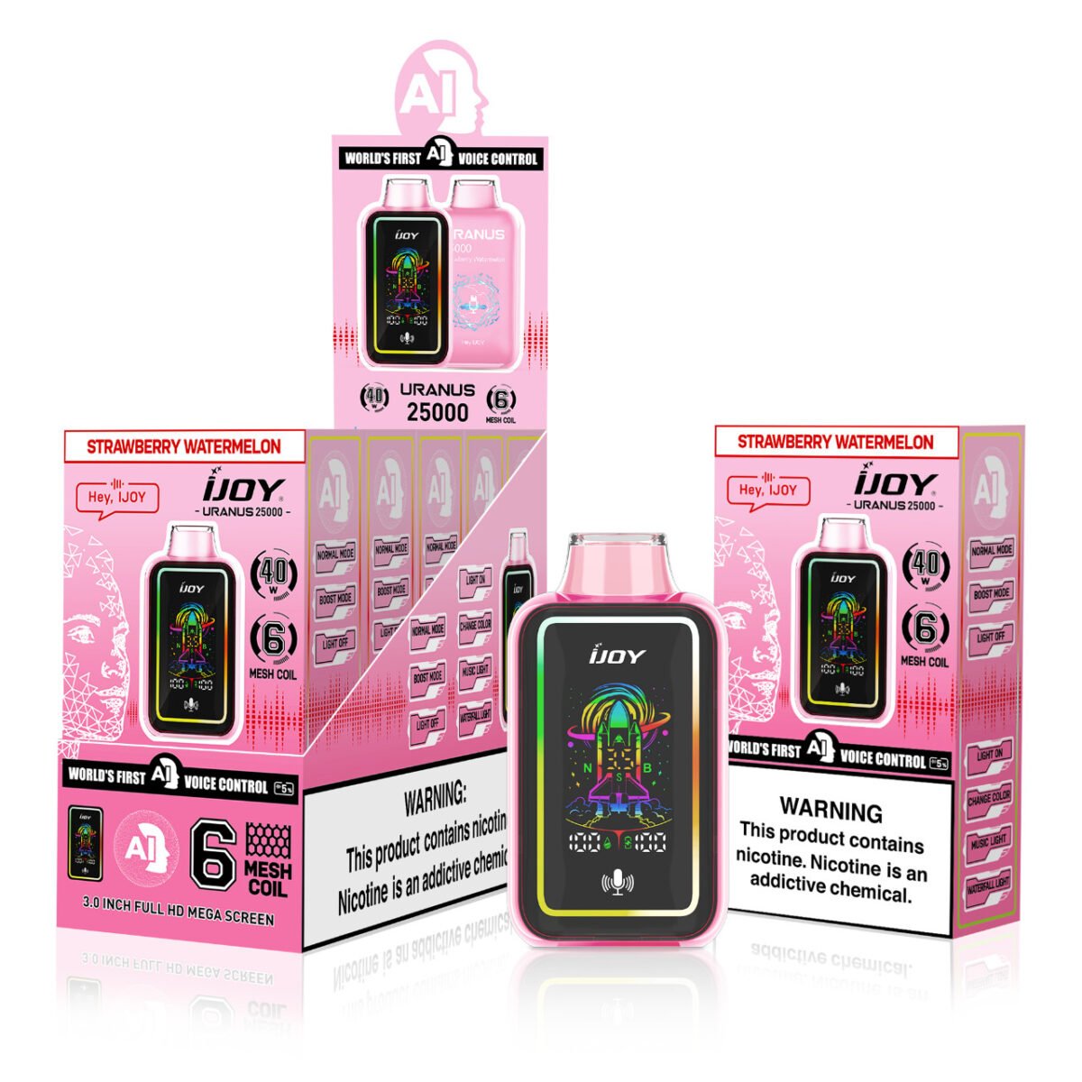 Strawberry Watermelon - iJoy Uranus 25000 Puffs