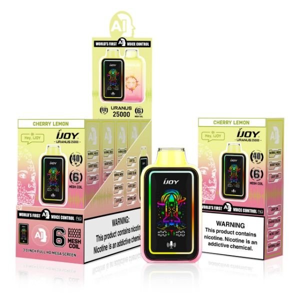 Cherry Lemon - iJoy Uranus 25000 Puffs