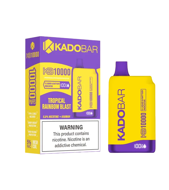 Tropical Rainbow Blast Kado Bar KB10000 | USA