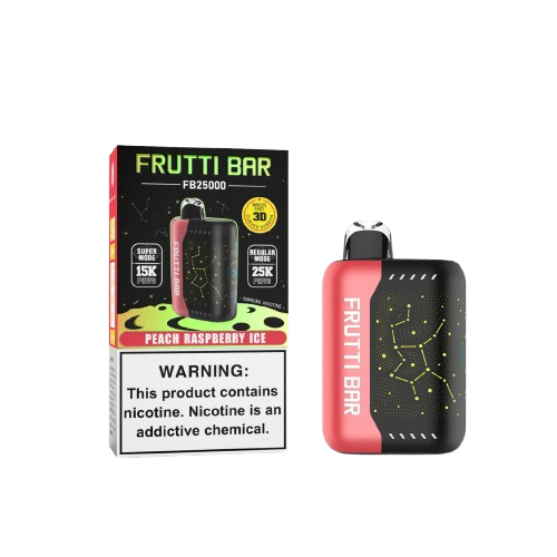 Peach Raspberry Ice Frutti Bar FB25000 - SmokersHeap | USA