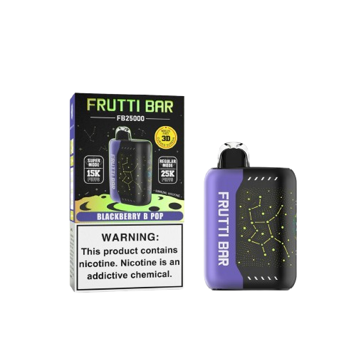 Blackberry B Pop Frutti Bar Fb25000 -SmokersHeap | USA