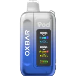 Clear Cobalt Blue- Oxbar Ice-Nic Control 35K Disposable