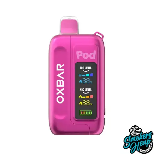 Pink Strawberry Burst - Oxbar Ice-Nic Control 35K Disposable