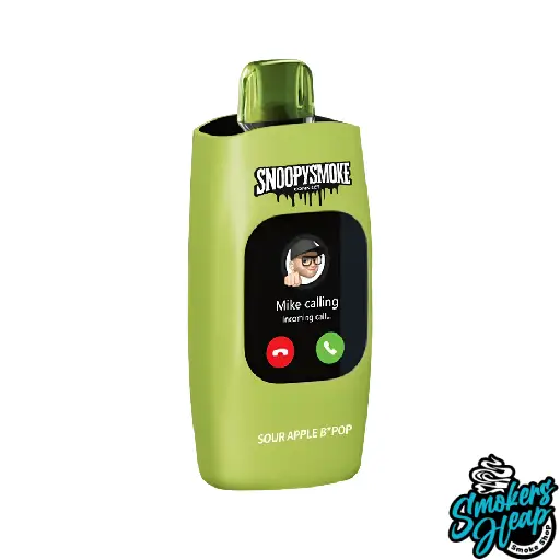 Sour Apple B* Pop - Snoopy Smoke Connect 30K Disposable Vape