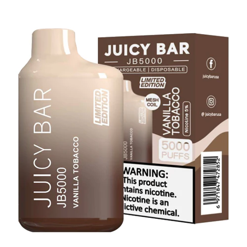 Buy Vanilla Tobacco Juicy Bar JB5000 - USA