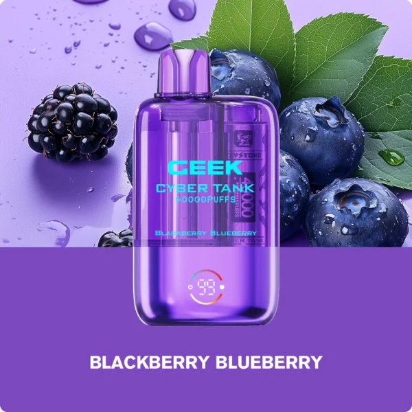 Blackberry Blueberry Geek Cyber Tank Disposable Vape 40K Puffs