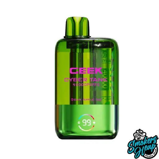Sour Apple Ice - Geek Cyber Tank Disposable Vape 40K Puffs