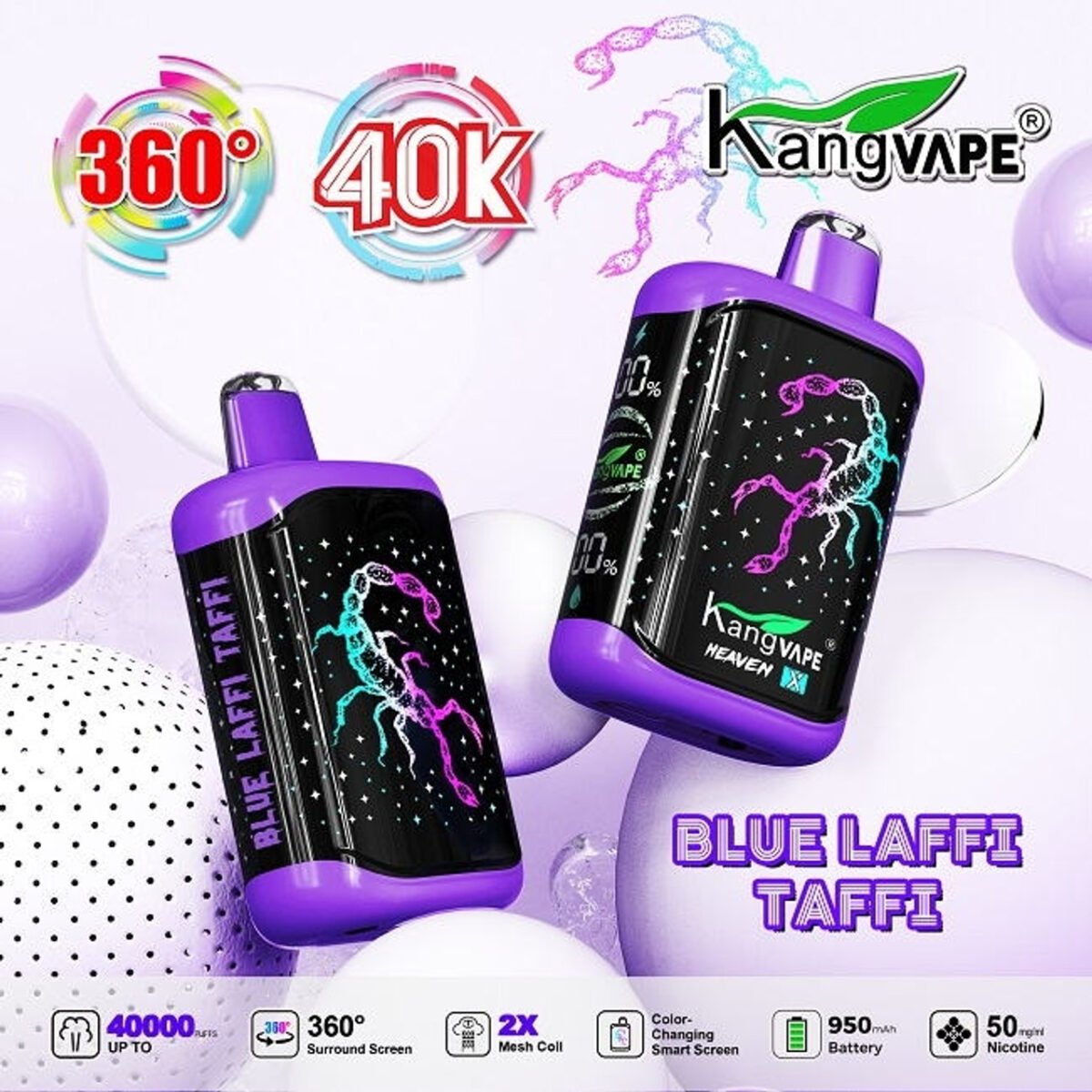 Blue Laffi Taffi - Kangvape HEAVEN X 40K