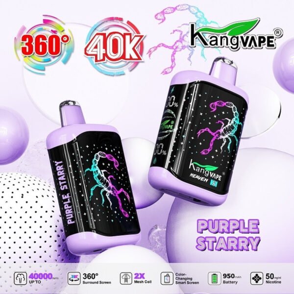Purple Starry - Kangvape HEAVEN X 40K