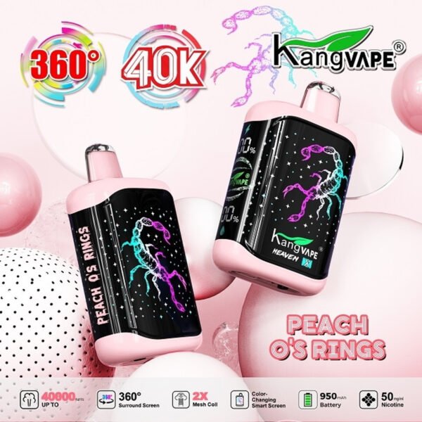 Peach O‘s Rings - Kangvape HEAVEN X 40K