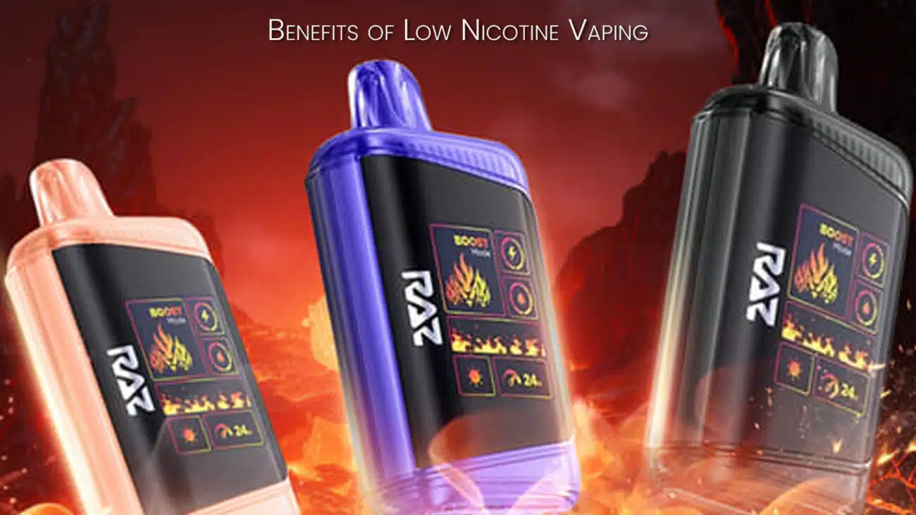 Benefits of Low Nicotine Vaping