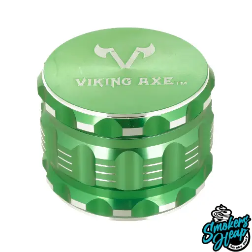 2.5" Green Herb Spice Grinder with Storage & Gift Box