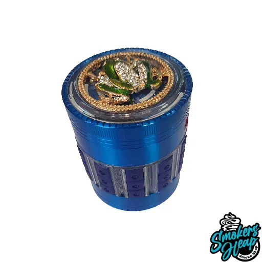 4 Layer 50mm Zinc Alloy Smoke Grinder Metal