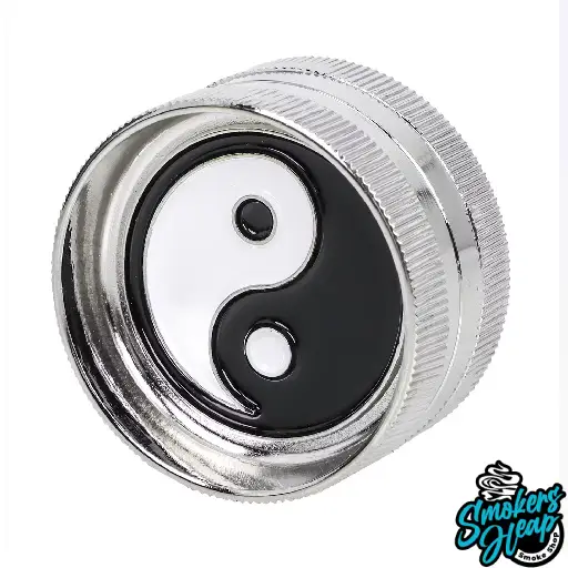 40mm 2-Layer Tai Chi Zinc Alloy Herb Grinder