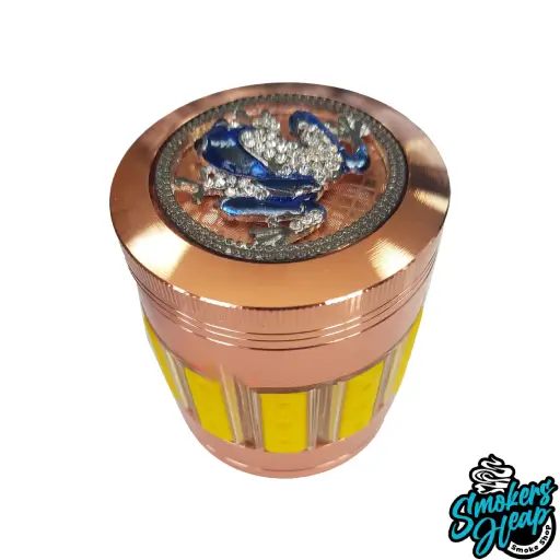 63mm 4-Layer Zinc Alloy Herb Grinder