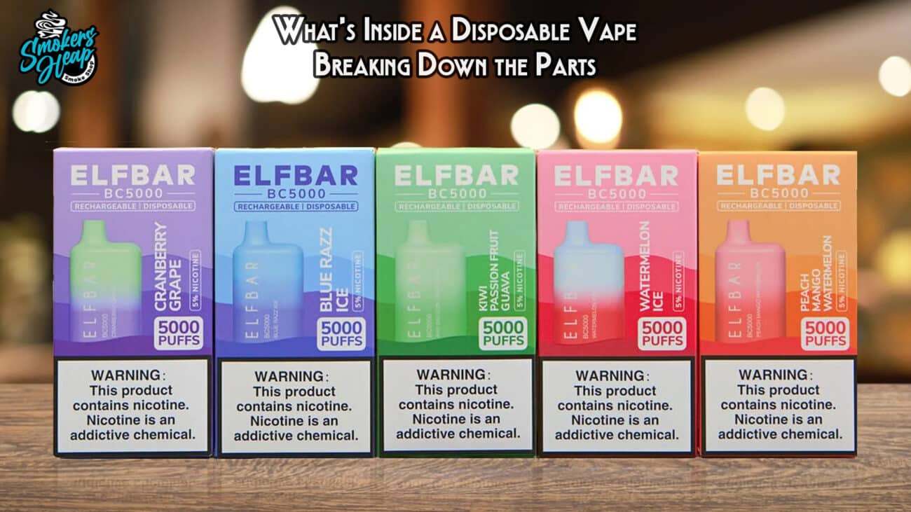 What’s Inside a Disposable Vape Breaking Down the Parts