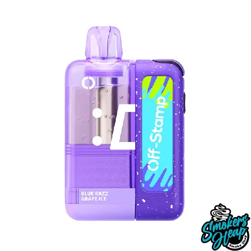 Buy Blue Razz Grape Ice Off Stamp X Cube 25K | Smokers Heap