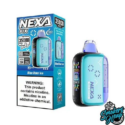 Buy Blue Razz Ice Vape – Nexa Pix 35K | Smokers Heap