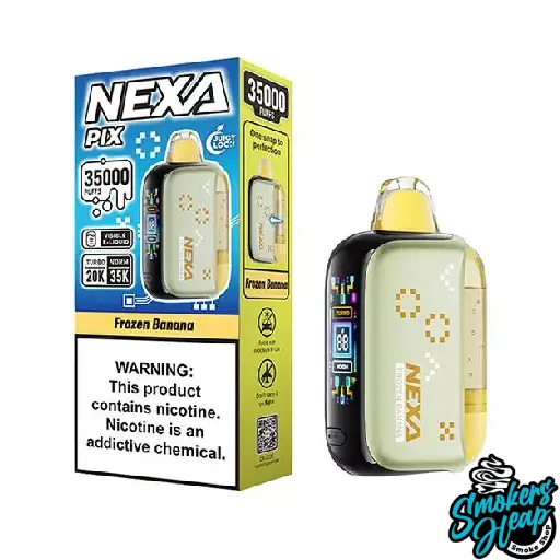 Buy Frozen Banana Vape – Nexa Pix 35K | Smokers Heap