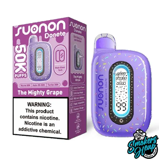 Buy The Mighty Grape Vape – Suonon Donete 50K | Smokers Heap