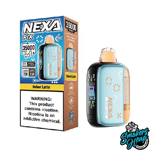 Buy Velvet Latte Vape – Nexa Pix 35K | Smokers Heap