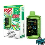 Code Green Raz RX 50K Disposable Vape - (Dew Edition)