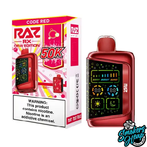 Buy Code Red Raz RX 50K Disposable Vape Dew Edition