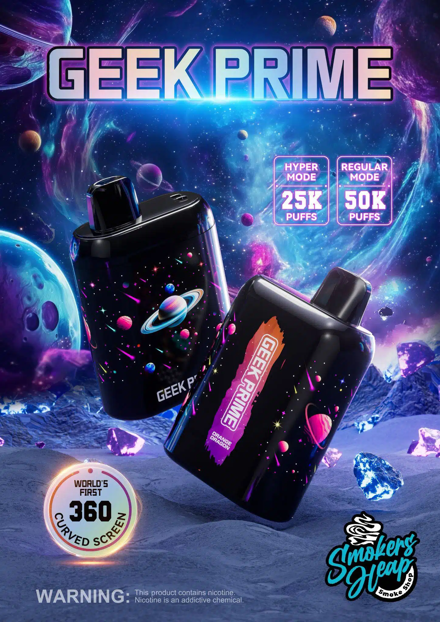 Geek Prime 50K Disposable Vape