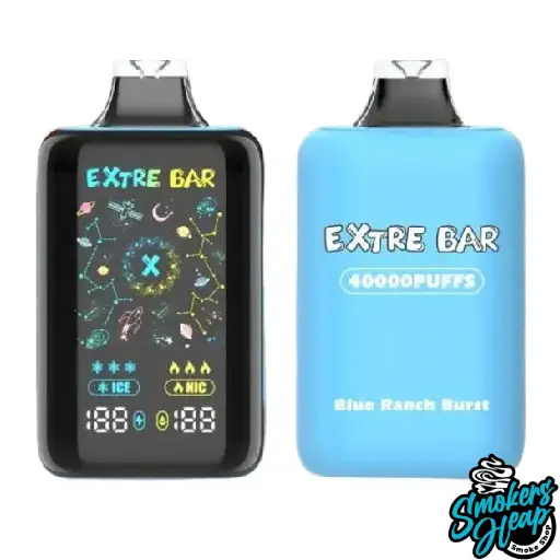 Blue Ranch Burst - Extre Bar Ice+Nic 40K Puffs - Disposable Vape