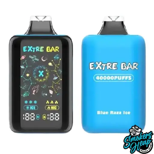 Blue Razz Ice - Extre Bar Ice+Nic 40K Puffs - Disposable Vape