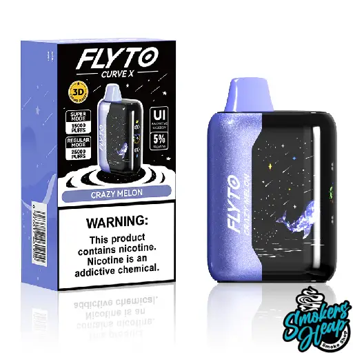 Buy Crazy Melon Flyto Curve X 25K Puffs - US