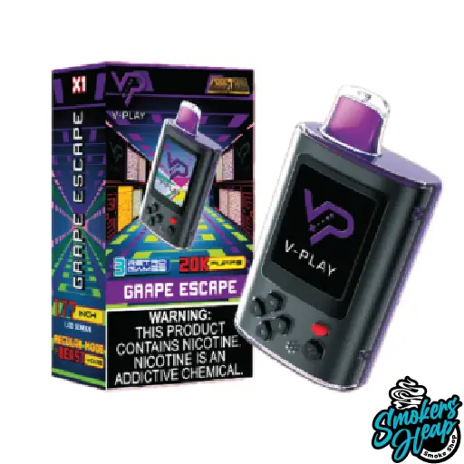 Buy Grape Escape V-Play Craftbox 20K Puffs - US