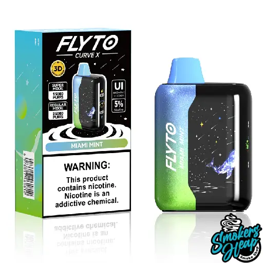Buy Miami Mint Flyto Curve X 25K Puffs - US