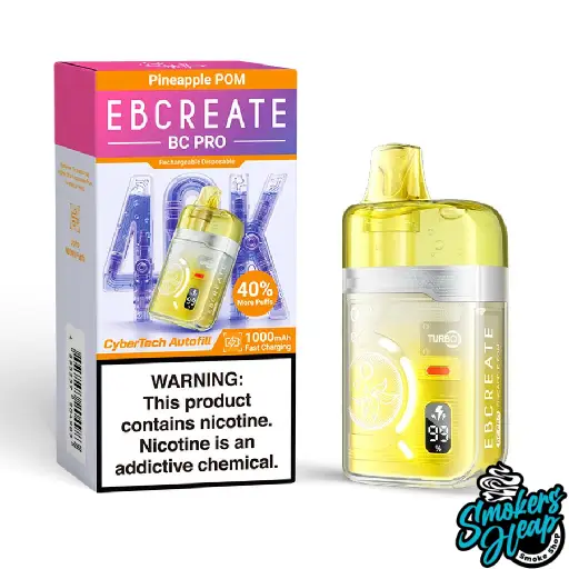 Buy Pineapple Pom EBCREATE BC PRO 40K Puffs - US