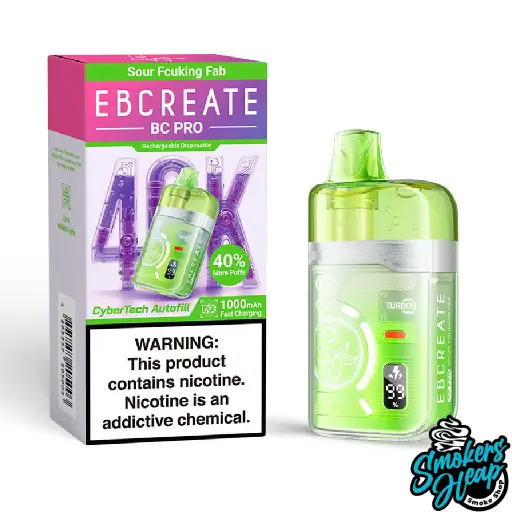 Buy Sour Fcuking Fab EBCREATE BC PRO 40K Puffs - US