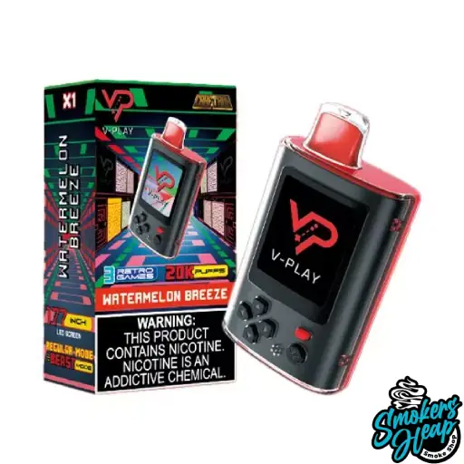 Buy Watermelon Breeze V-Play Craftbox 20K Puffs - US