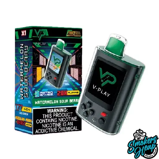 Buy Watermelon Sour Berry V-Play Craftbox 20K Puffs - US