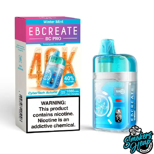 Buy Winter Mint EBCREATE BC PRO 40K Puffs - US