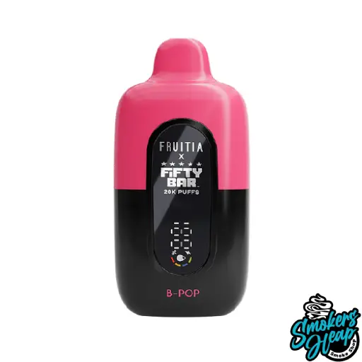 B-Pop - Fruitia X Fifty Bar 20K Puffs - Disposable Vape