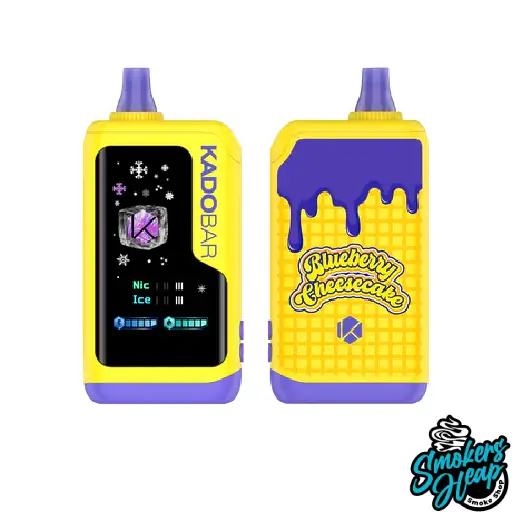 Blueberry Cheesecake Kado Bar NI40K Ice + Nic Control Disposable Vape