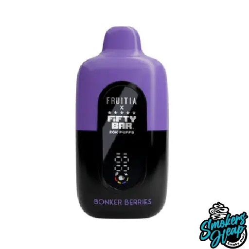 Bonker Berries - Fruitia X Fifty Bar 20K Puffs - Disposable Vape