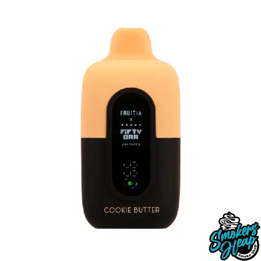 Cookie Butter - Fruitia X Fifty Bar 20K Puffs - Disposable Vape